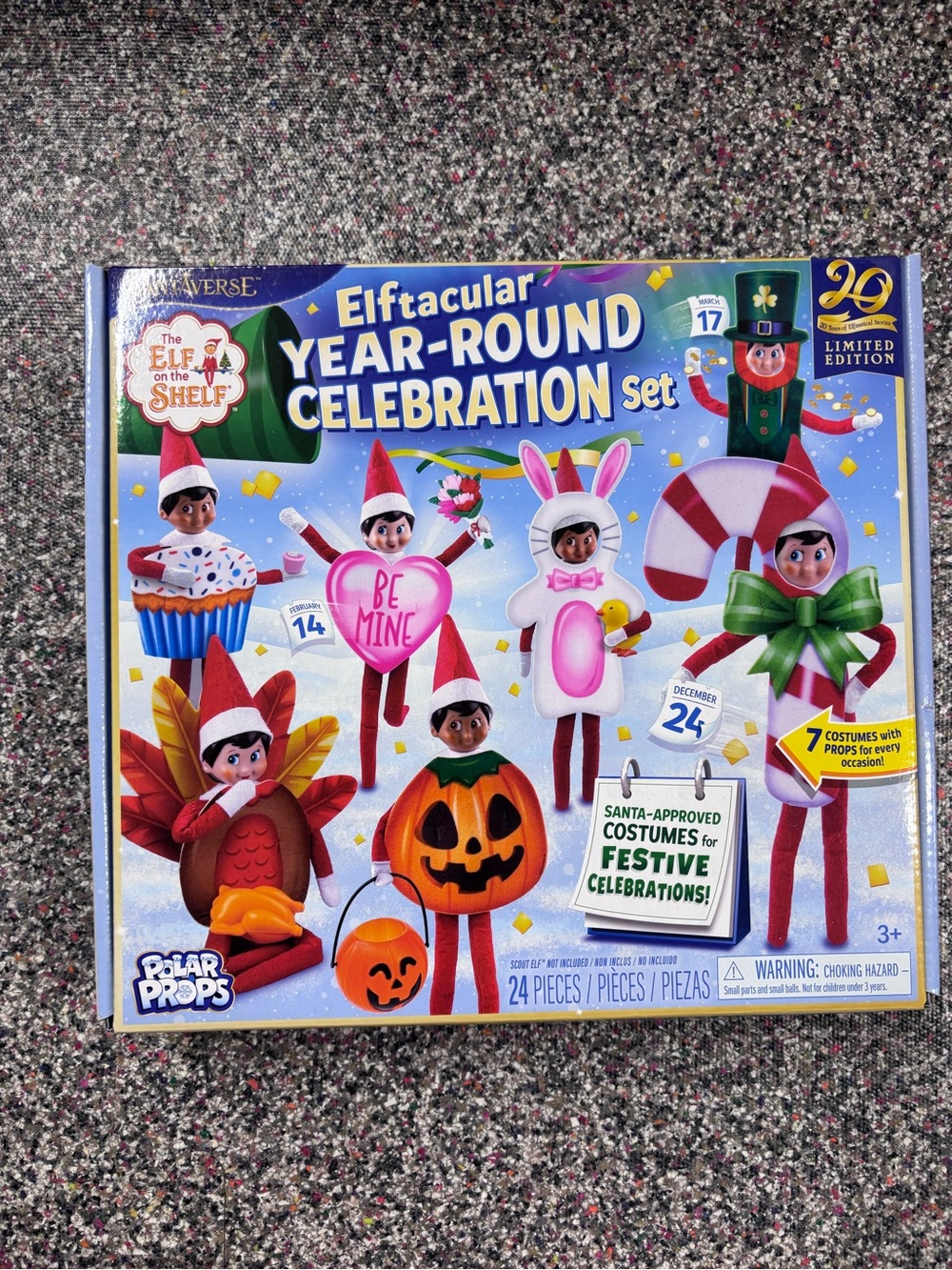 Elftacular Year-Round Celebration Set - Halloween Christmas Thanksgiving Vday